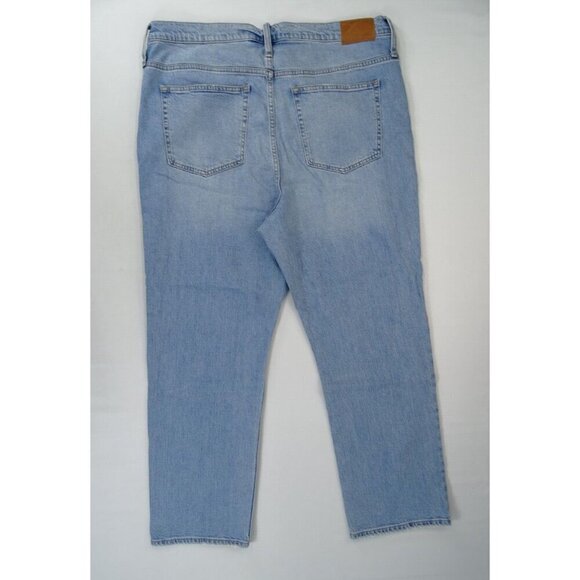 New J.Crew Slim Boyfriend Jeans‎ Womens Sz 33 Mid-Rise 5 Pocket Stretch Denim - Picture 2 of 9